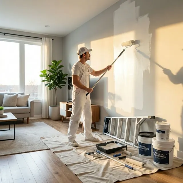 Professional interior painting in NYC
